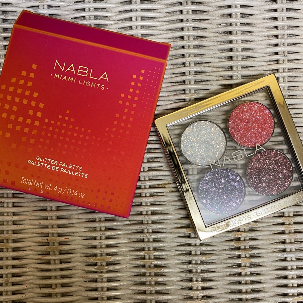 NABLA Miami Lights Glitter Palette